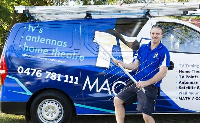 Brent from TV Magic Sunshine Coast