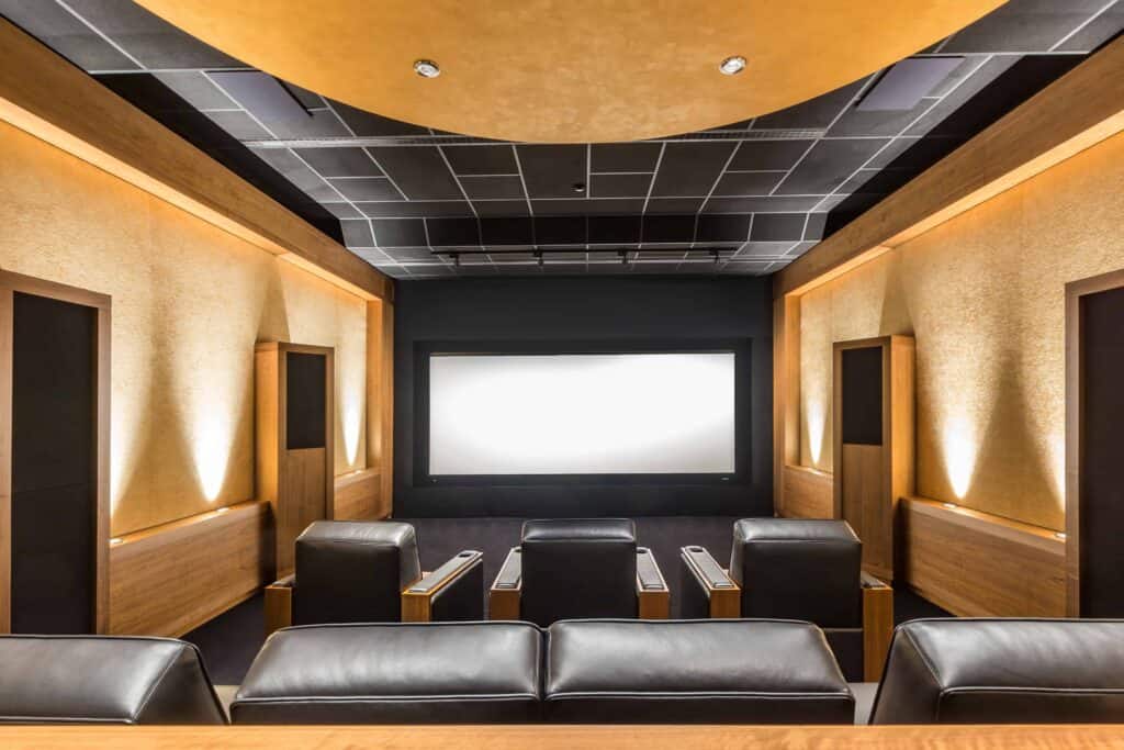 Modern media room