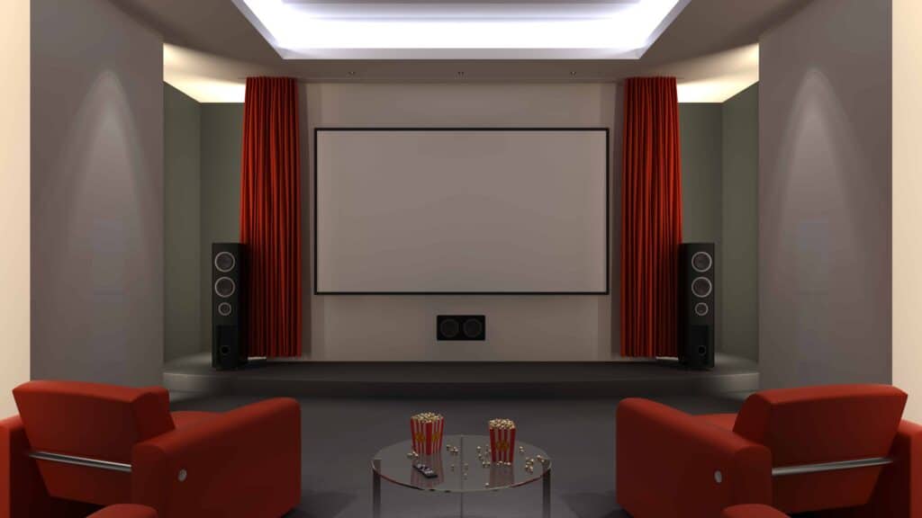 Theatre room design idea