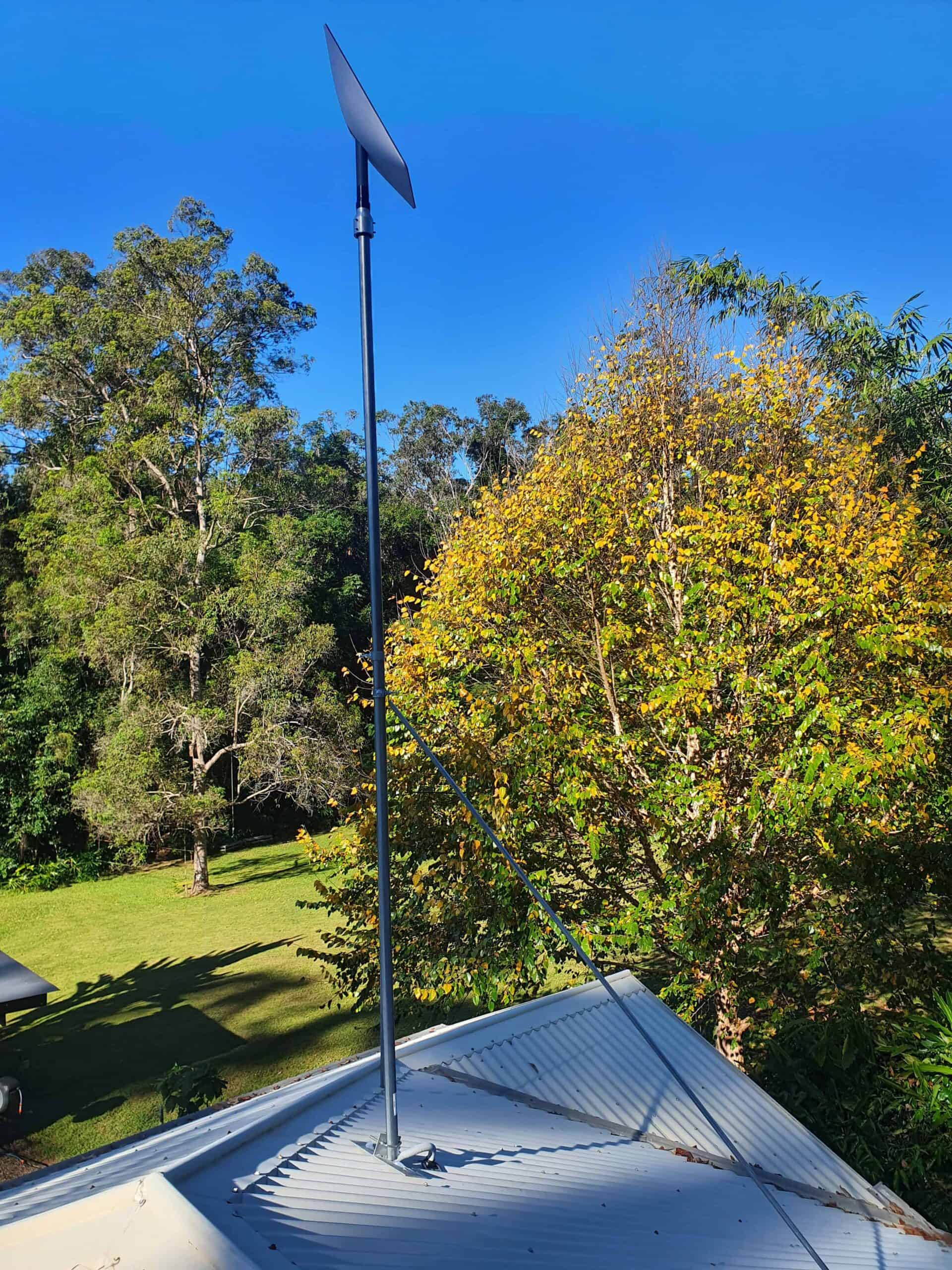 Starlink satellite dish installed by TV Magic