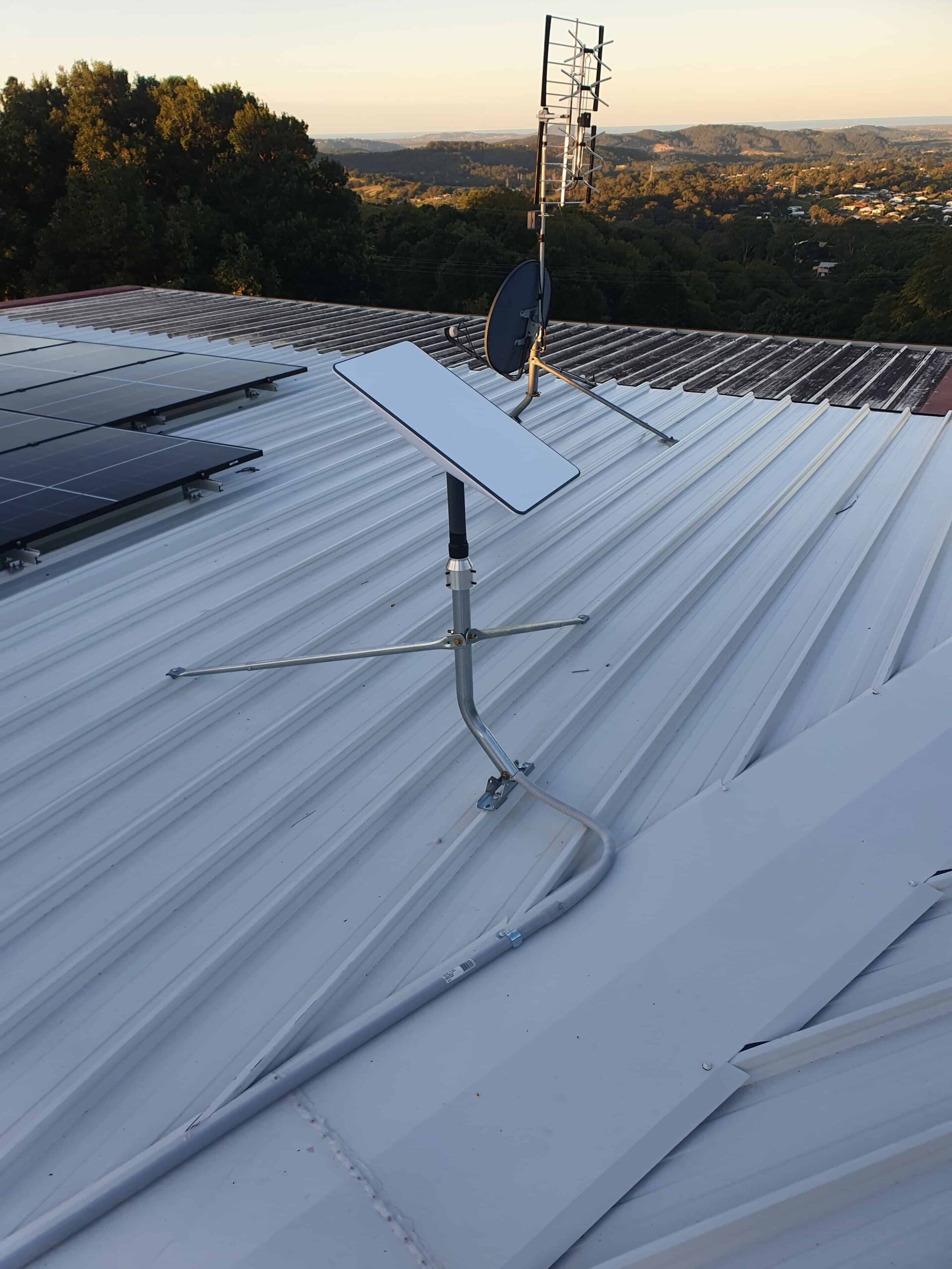 Finished Starlink install by TV Magic Sunshine Coast